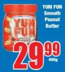 Boxer YUM FUN Smooth Peanut Butter offer