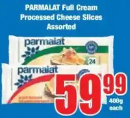 Boxer PARMALAT Full Cream Processed Cheese Slices Assorted offer