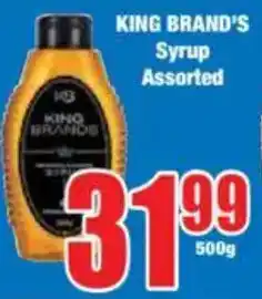 Boxer KING BRAND'S Syrup Assorted offer