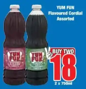 Boxer YUM FUN Flavoured Cordial Assorted offer