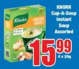Boxer KNORR Cup-A-Soup Instant Soup Assorted offer