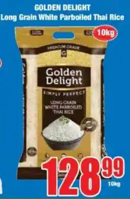 Boxer GOLDEN DELIGHT Long Grain White Parboiled Thai Rice offer