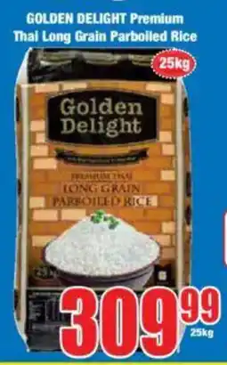 Boxer GOLDEN DELIGHT Premium Thai Long Grain Parboiled Rice offer