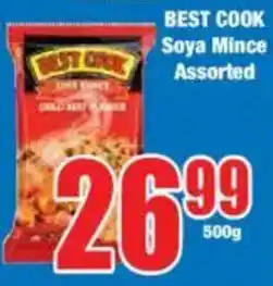 Boxer BEST COOK Soya Mince Assorted offer