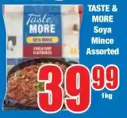 Boxer TASTE & MORE Soya Mince Assorted offer