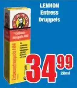 Boxer LENNON Entress Druppels offer