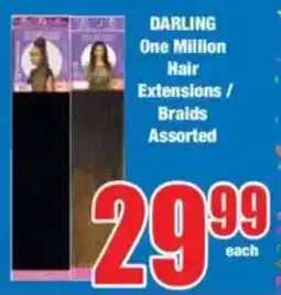 Boxer DARLING One Million Hair Extensions/ Braids Assorted offer
