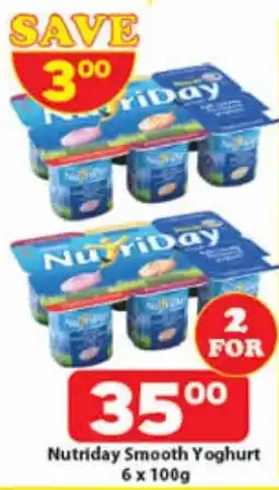Check Save Nutriday Smooth Yoghurt offer