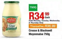 Take 'n Pay Crosse & Blackwell Mayonnaise offer
