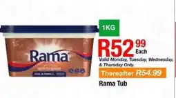 Take 'n Pay Rama Tub offer