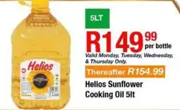 Take 'n Pay Helios Sunflower Cooking Oil offer