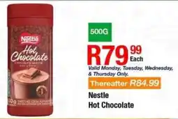 Take 'n Pay Nestle Hot Chocolate offer