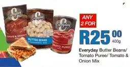 Take 'n Pay Everyday Butter Beans/ Tomato Puree/ Tomato & Onion Mix offer