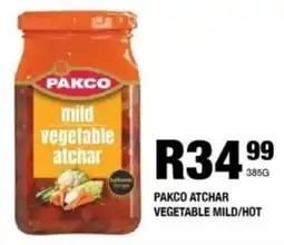Take 'n Pay Pakco atchar vegetable mild/ hot offer