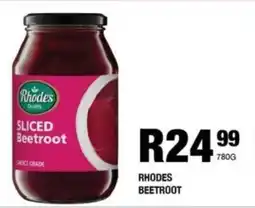 Take 'n Pay Rhodes Beetroot offer