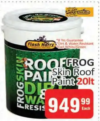 KitKat Cash and Carry FROG Skin Roof Paint 20lt offer