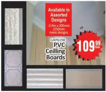 KitKat Cash and Carry GRP6198 PVC Ceiling Boards offer