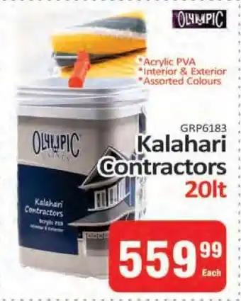 KitKat Cash and Carry Kalahari Contractors 20lt offer