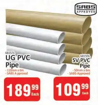 KitKat Cash and Carry UG PVC Pipe offer