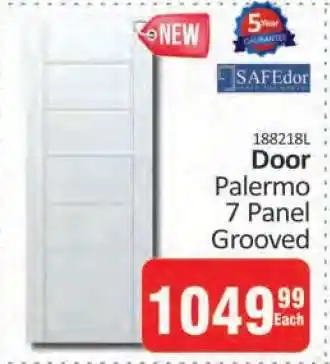 KitKat Cash and Carry Door Palermo 7 Panel Grooved offer