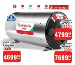 KitKat Cash and Carry Ariston AX10S Geyser 100lt offer