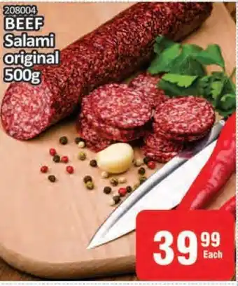 KitKat Cash and Carry BEEF Salami original 500g offer