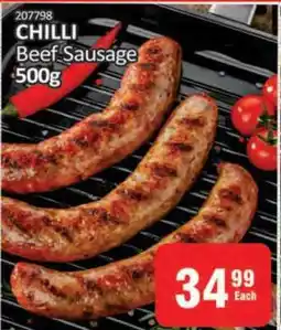 KitKat Cash and Carry CHILLI Beef Sausage offer
