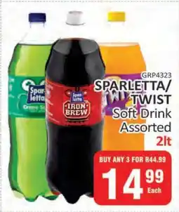 KitKat Cash and Carry SPARLETTA/TWIST Soft Drink Assorted offer