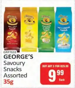 KitKat Cash and Carry GEORGE'S Savoury Snacks Assorted 35g offer