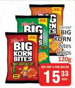 KitKat Cash and Carry Willards Big Korn Bites offer