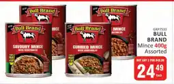 KitKat Cash and Carry Bull Brand Mince 400g Assorted offer