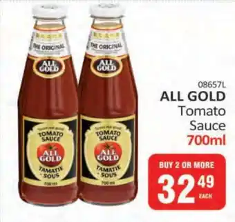 KitKat Cash and Carry All Gold Tomato Sauce-700ml offer
