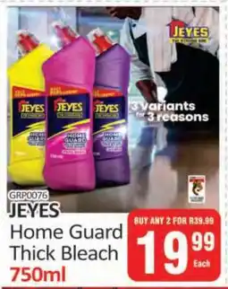 KitKat Cash and Carry Jeyes Home Guard Thick Bleach offer