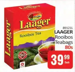 KitKat Cash and Carry LAAGER Rooibos Teabags 80s offer
