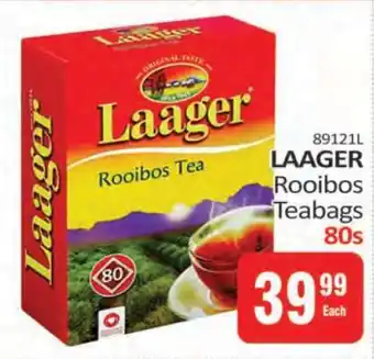 KitKat Cash and Carry LAAGER Rooibos Teabags 80s offer