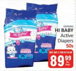 KitKat Cash and Carry HI BABY Active Diapers 50s offer