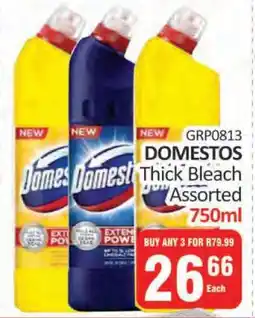 KitKat Cash and Carry Domestos Thick Bleach Assorted 750ml offer