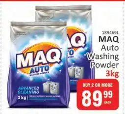 KitKat Cash and Carry MAQ Auto Washing Powder 3kg offer