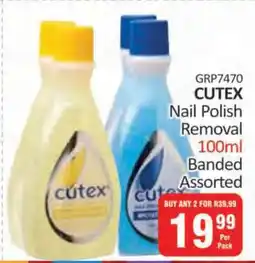 KitKat Cash and Carry CUTEX Nail Polish Removal offer