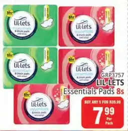 KitKat Cash and Carry LIL-LETS Essentials Pads 8s offer