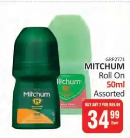 KitKat Cash and Carry Mitchum Roll-On offer