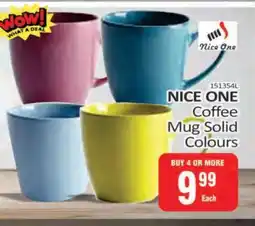 KitKat Cash and Carry NICE ONE Coffee Mug Solid Colours offer