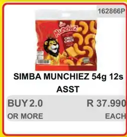 KitKat Cash and Carry SIMBA MUNCHIEZ 54g 12s ASST offer