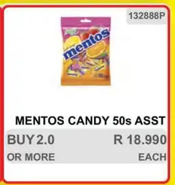 KitKat Cash and Carry MENTOS CANDY 50s ASST offer