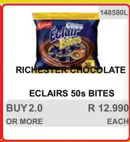 KitKat Cash and Carry RICHESTER CHOCOLATE ECLAIRS 50s BITES offer