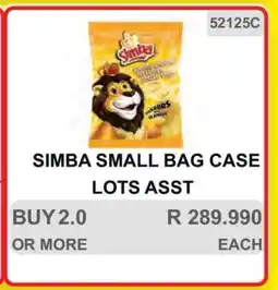 KitKat Cash and Carry SIMBA SMALL BAG CASE LOTS ASST offer
