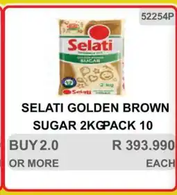 KitKat Cash and Carry SELATI GOLDEN BROWN SUGAR 2KG PACK 10 offer