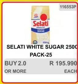 KitKat Cash and Carry SELATI WHITE SUGAR 250G PACK-25 offer
