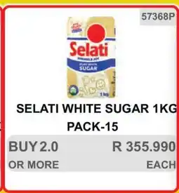 KitKat Cash and Carry Selati White Sugar 1kg Pack-15 offer