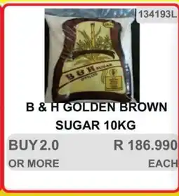 KitKat Cash and Carry B & H GOLDEN BROWN SUGAR 10KG offer